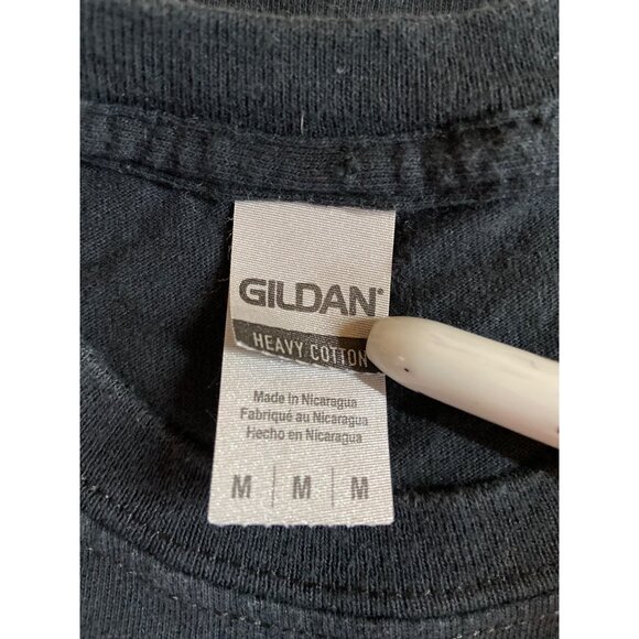 Gildan Medium Black Graphic T Shirt I Cant Adult Today Streetwear - Picture 4 of 7